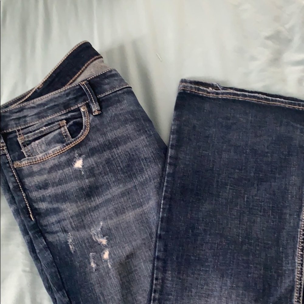 Silver jeans